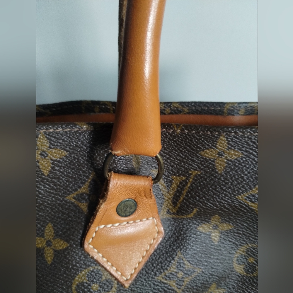 Louis Vuitton Brown Monogram Tote Bag - Picture 5 of 16